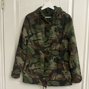 STREETWEAR SOCIETY Camo Jacket Fully Lined.